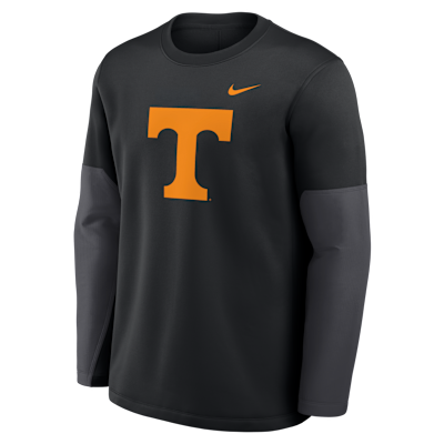 Tennessee Sideline Coach Men's Nike Therma-FIT College Long-Sleeve
